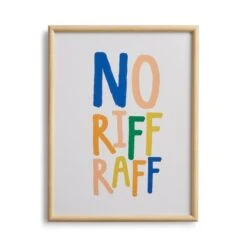 Elements No Riff Raff Framed Print 5 Elements No Riff Raff Framed Print -Household Items Store 30898765 alt02