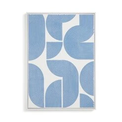 Elements Brooks Abstract Framed Canvas 5 Elements Brooks Abstract Framed Canvas -Household Items Store 30898856 alt02