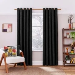 Elements Cord Eyelet Curtains -Household Items Store 30901671 alt01
