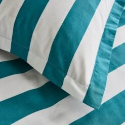 Elements Bold Stripe Teal Oxford Pillowcase -Household Items Store 30902655 alt04