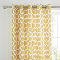 Elements Wiggins Wiggle Blackout Eyelet Curtains -Household Items Store 30902923
