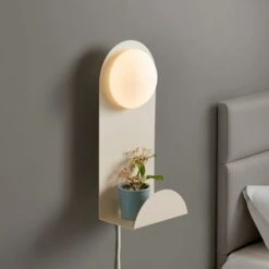 Elements Harton Shelved Wall Light -Household Items Store 30921663 alt02