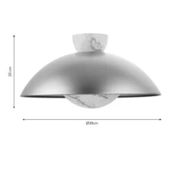 Elements Levi Metal Easy Fit Pendant Shade 25 Elements Levi Metal Easy Fit Pendant Shade -Household Items Store 30921741 alt08